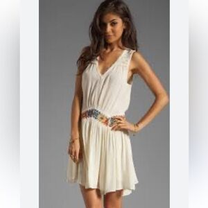 Free People - Cream Light Heart Dress